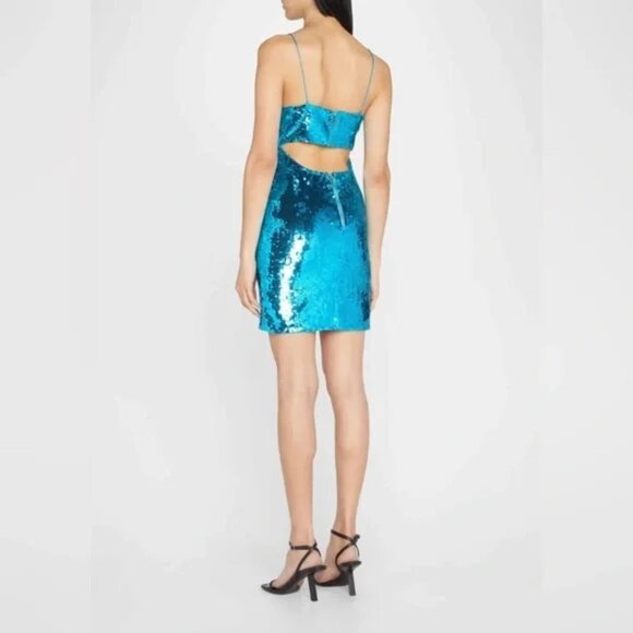 Alice and Olivia Nelle Mini Dress Size 4 - See Detailed Pictures - Picture 3 of 16